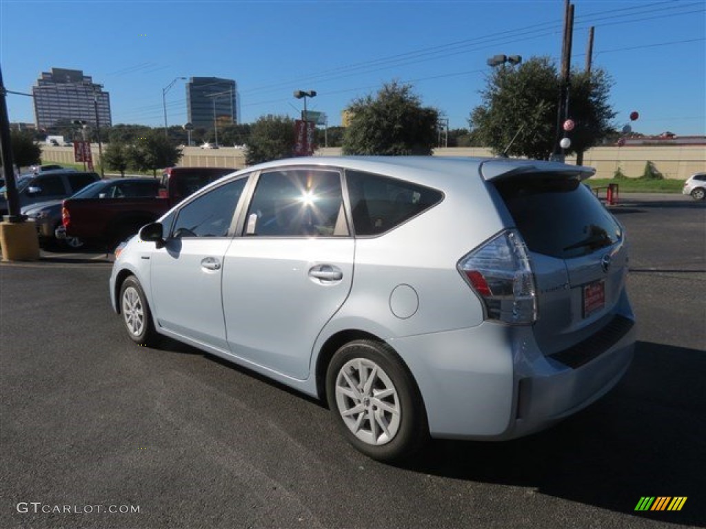 2014 Prius v Two - Clear Sky Metallic / Bisque photo #6