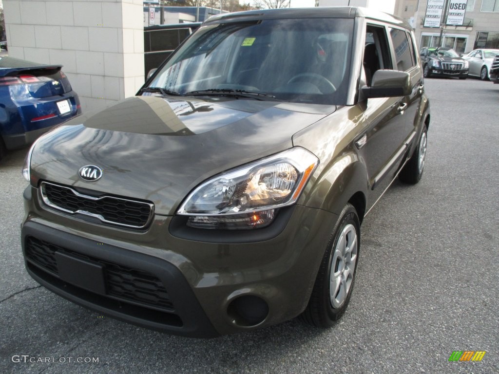 2013 Soul 1.6 - Moss Green Metallic / Black Cloth photo #2