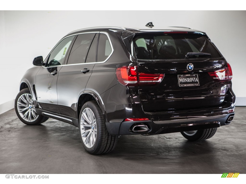 2016 X5 xDrive50i - Ruby Black Metallic / Amaro Brown photo #3
