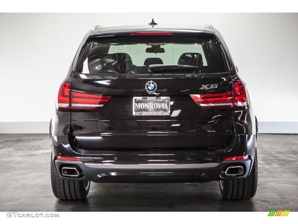 2016 X5 xDrive50i - Ruby Black Metallic / Amaro Brown photo #4