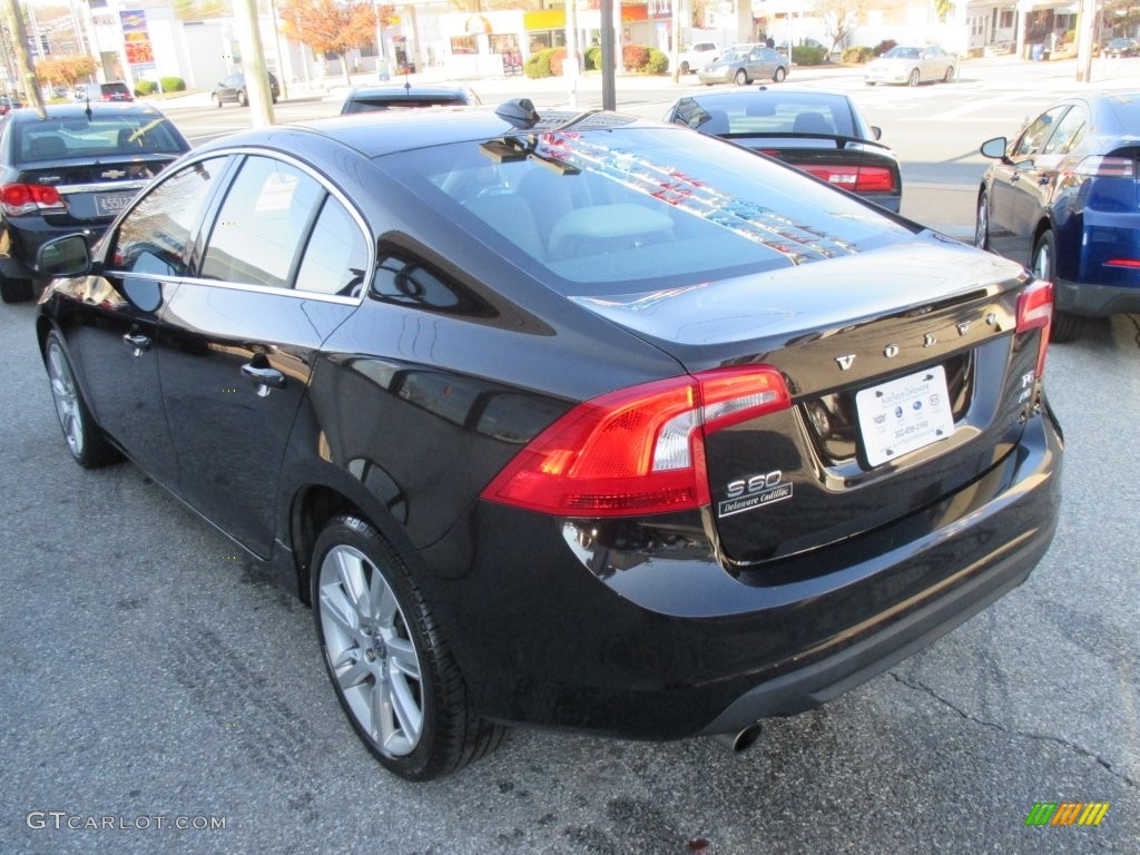 2011 S60 T6 AWD - Black / Soft Beige/Off Black photo #5