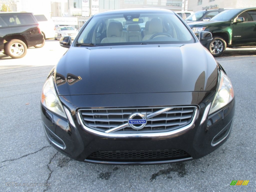 2011 S60 T6 AWD - Black / Soft Beige/Off Black photo #10