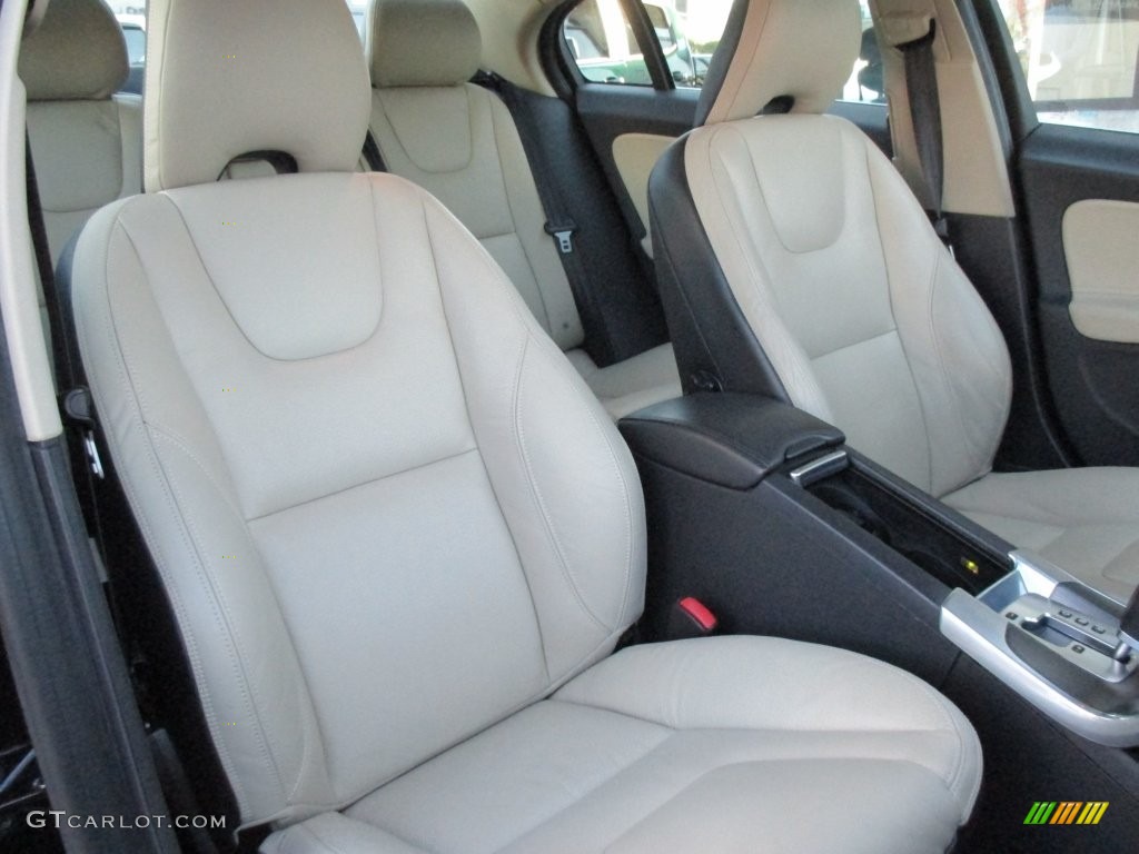 2011 S60 T6 AWD - Black / Soft Beige/Off Black photo #33