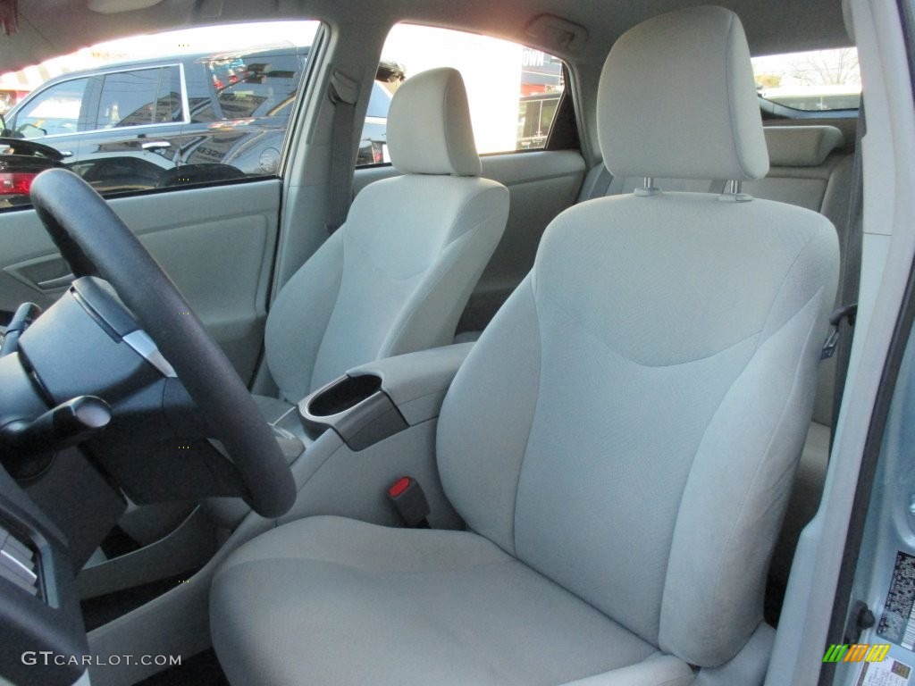 2014 Prius Two Hybrid - Sea Glass Pearl / Bisque photo #10