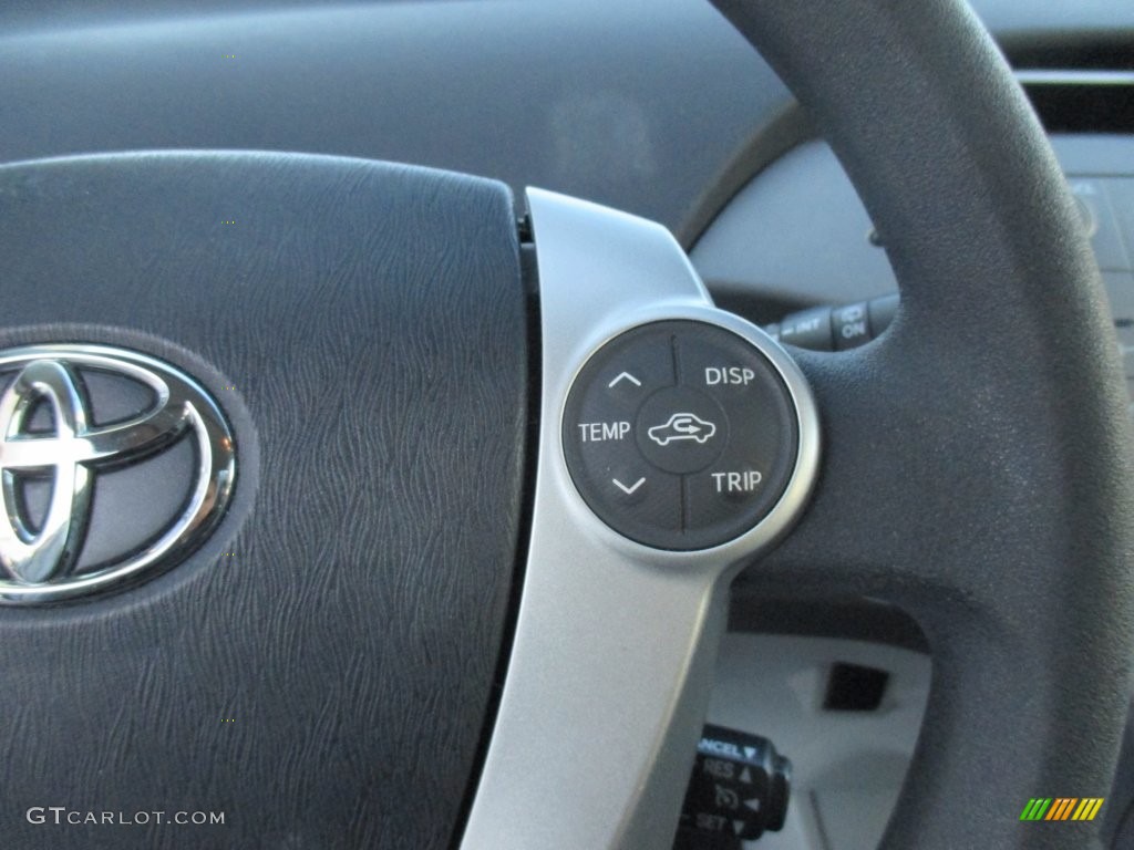 2014 Prius Two Hybrid - Sea Glass Pearl / Bisque photo #13