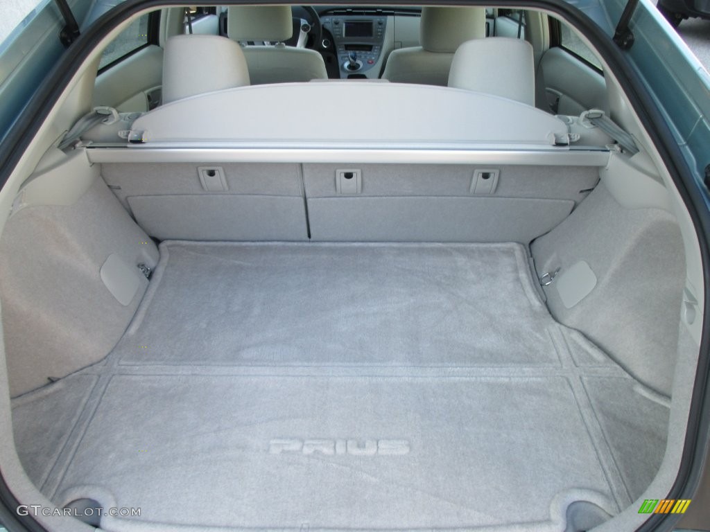 2014 Prius Two Hybrid - Sea Glass Pearl / Bisque photo #20