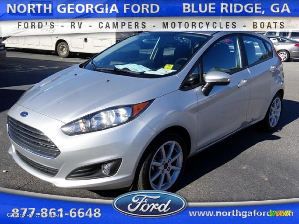 Ingot Silver Metallic Ford Fiesta