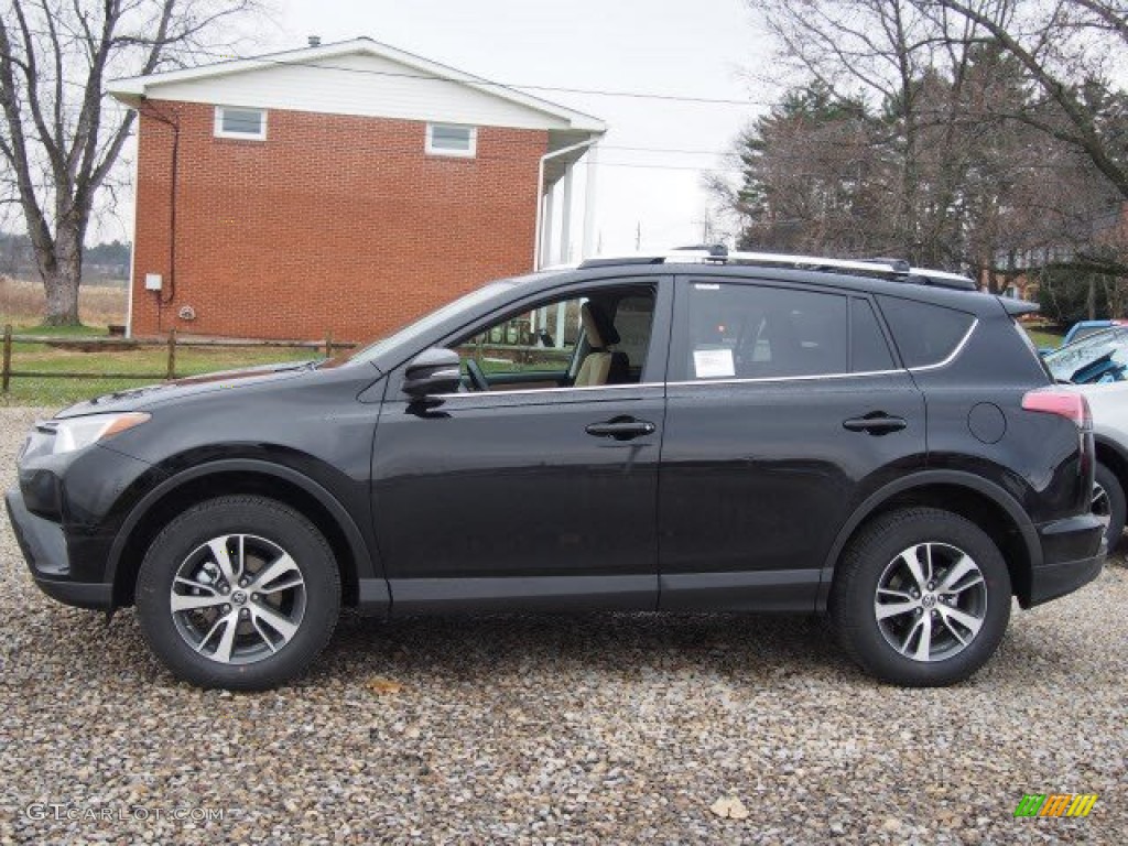 Black 2016 Toyota RAV4 XLE AWD Exterior Photo #109205868