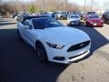 2016 Oxford White Ford Mustang V6 Convertible  photo #1