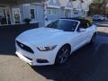 2016 Oxford White Ford Mustang V6 Convertible  photo #3