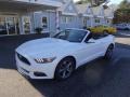 2016 Oxford White Ford Mustang V6 Convertible  photo #4