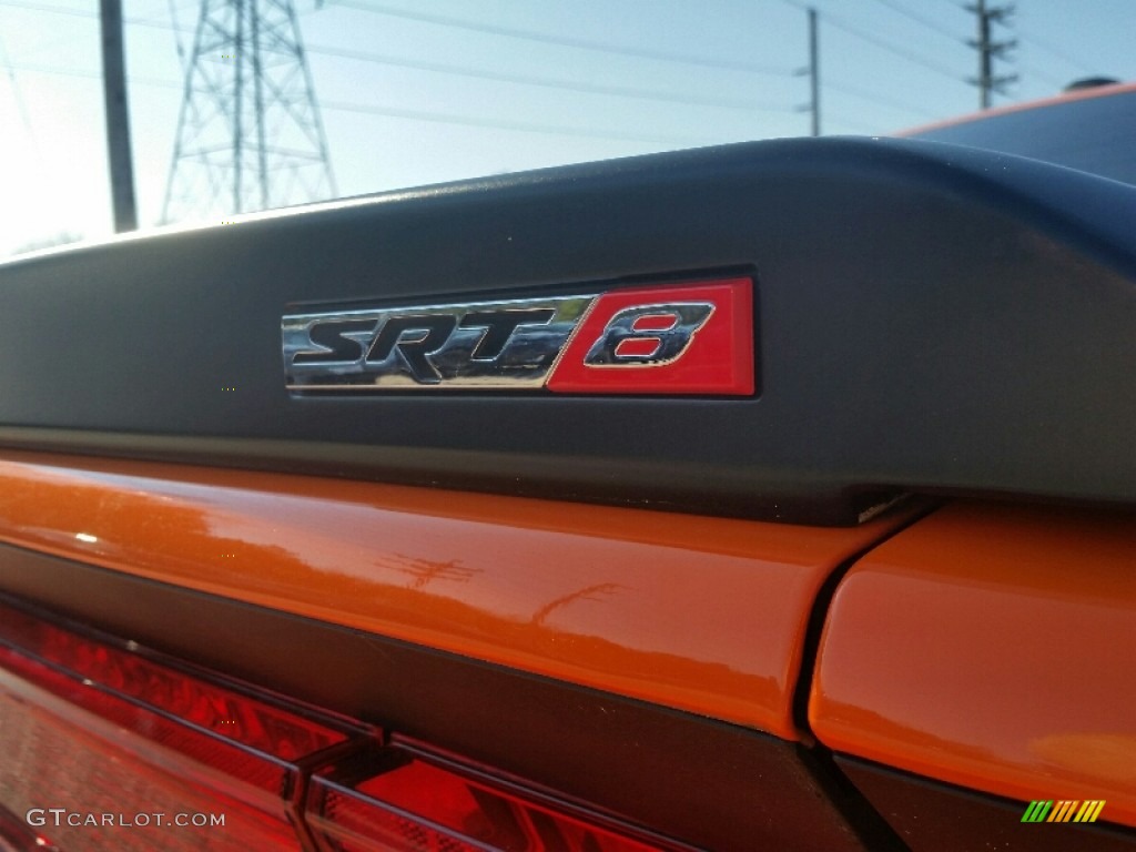 2014 Challenger SRT8 Core - Header Orange / Dark Slate Gray photo #10
