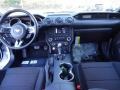 Ebony 2016 Ford Mustang V6 Convertible Dashboard