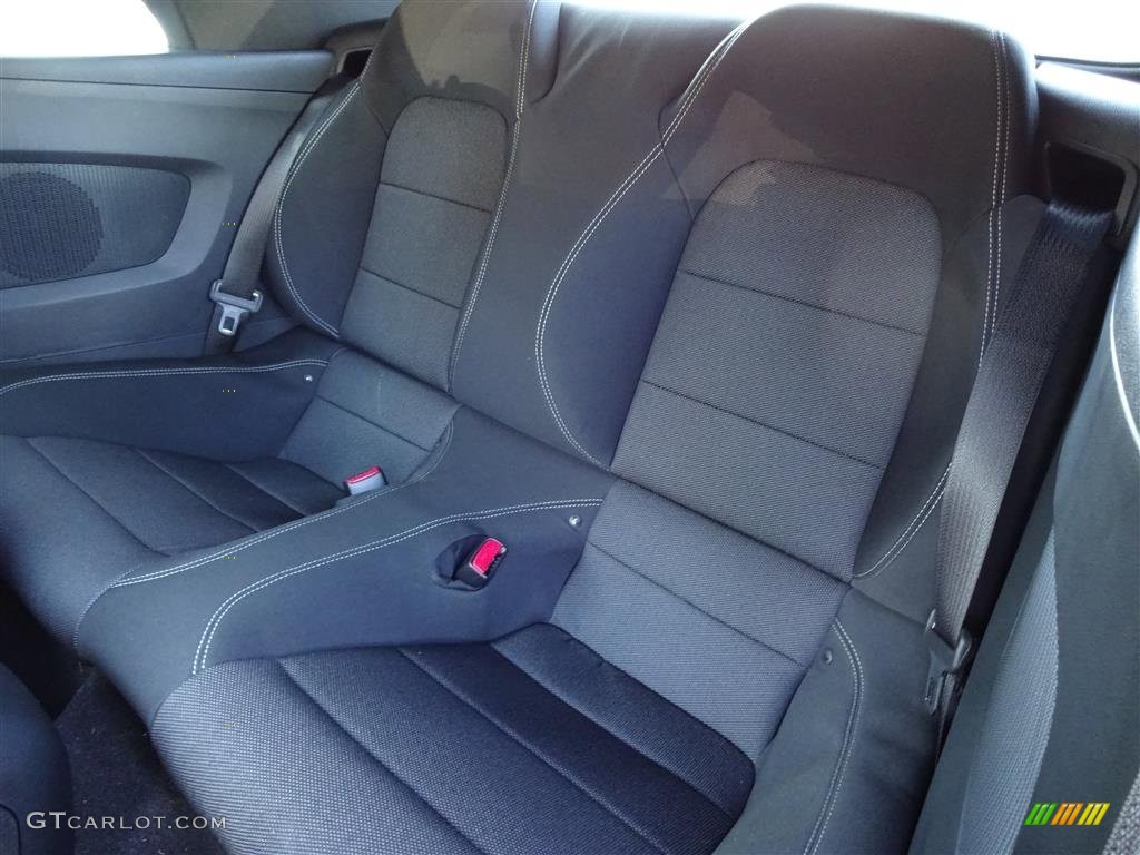 Ebony Interior 2016 Ford Mustang V6 Convertible Photo #109207929