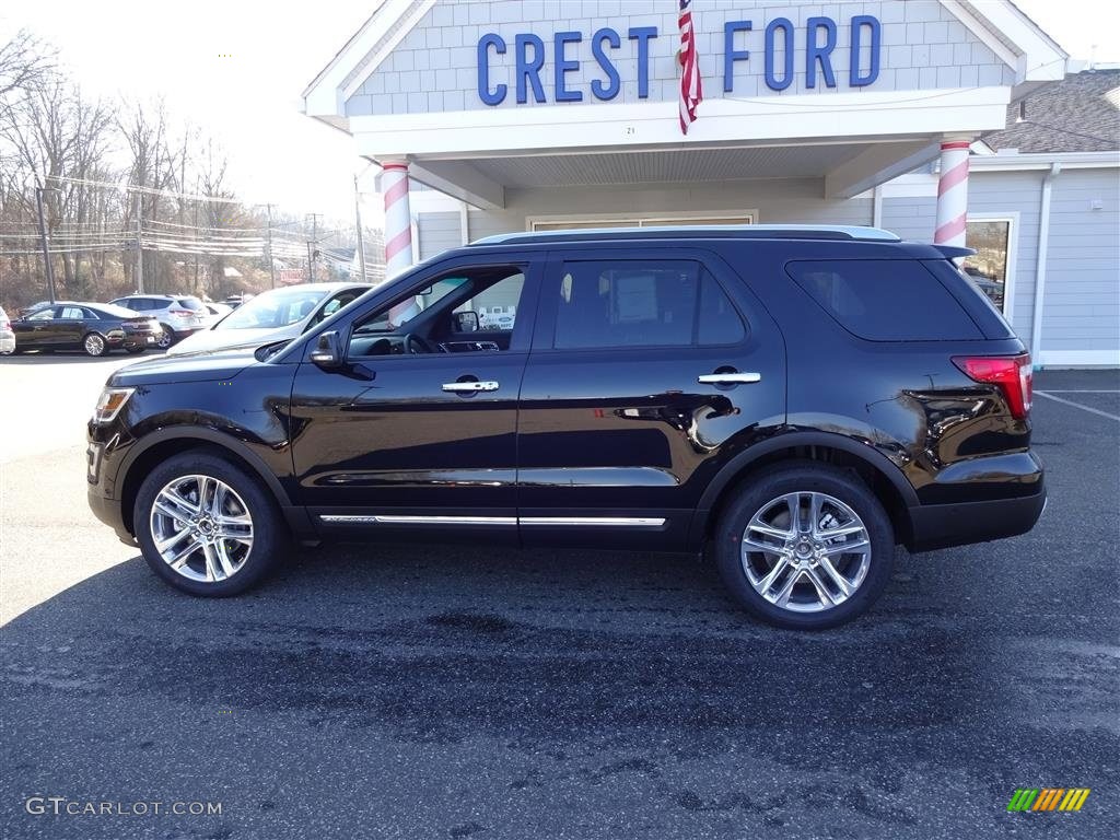 2016 Explorer Limited 4WD - Shadow Black / Ebony Black photo #4