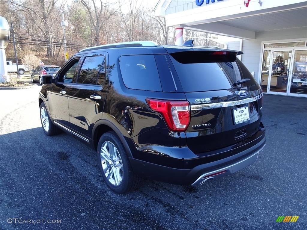 2016 Explorer Limited 4WD - Shadow Black / Ebony Black photo #5
