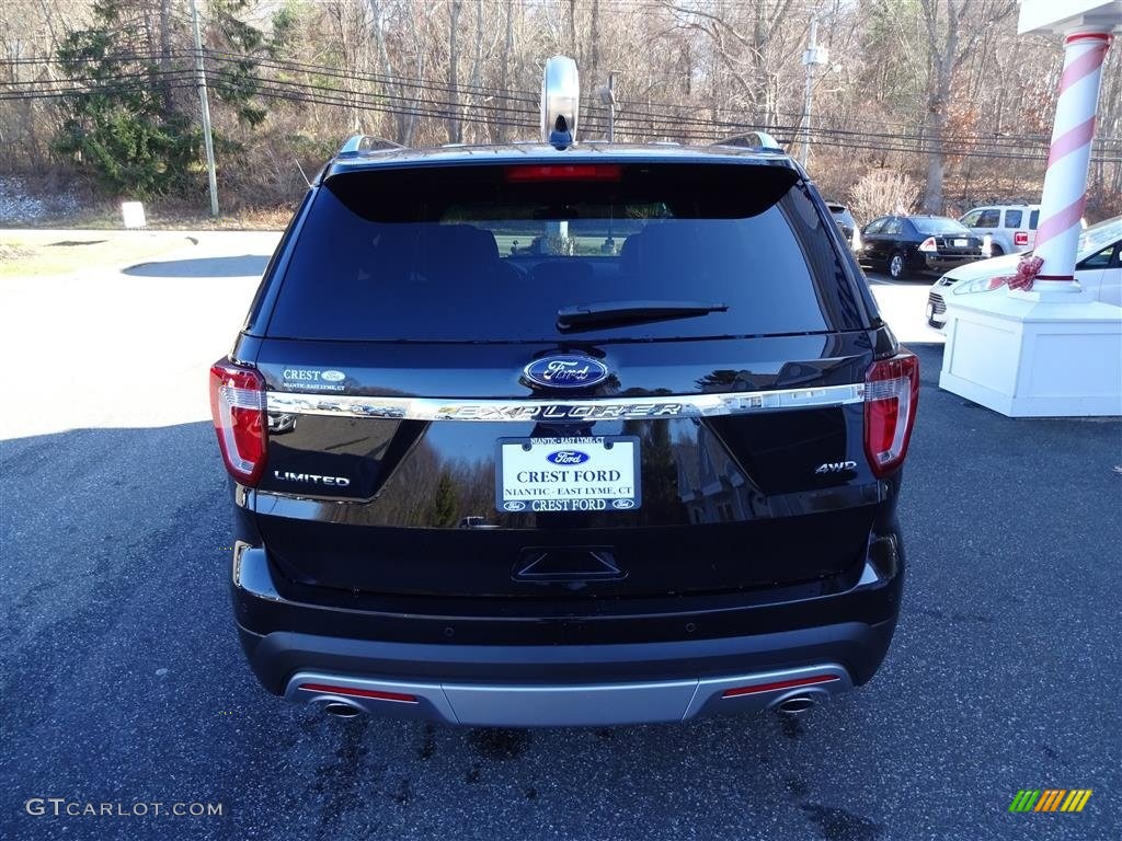2016 Explorer Limited 4WD - Shadow Black / Ebony Black photo #6