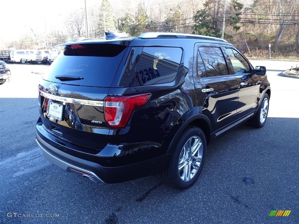 2016 Explorer Limited 4WD - Shadow Black / Ebony Black photo #7