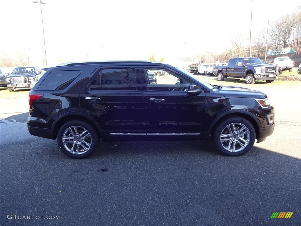 2016 Explorer Limited 4WD - Shadow Black / Ebony Black photo #8