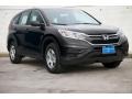 2016 Crystal Black Pearl Honda CR-V LX  photo #1