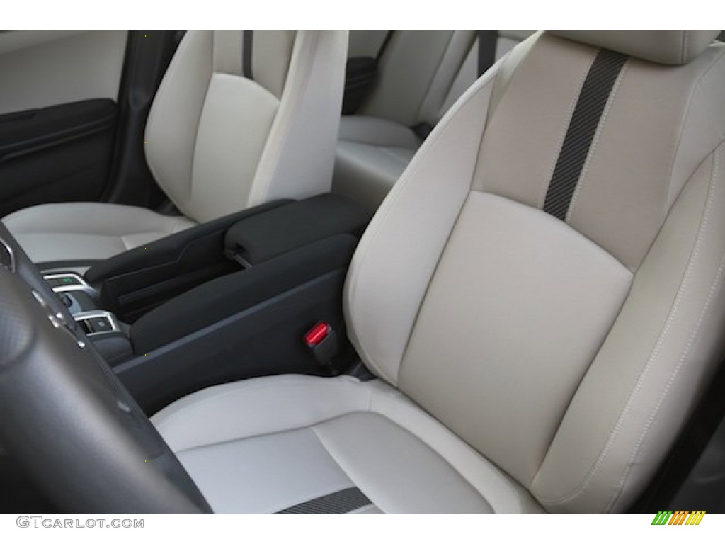2016 Civic LX Sedan - Taffeta White / Ivory photo #10
