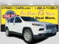 2016 Bright White Jeep Cherokee Sport 4x4  photo #1