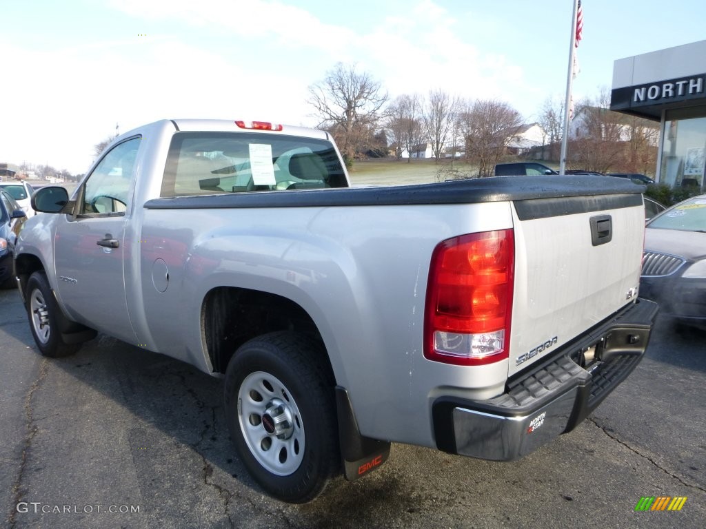 2012 Sierra 1500 Regular Cab - Quicksilver Metallic / Dark Titanium photo #3