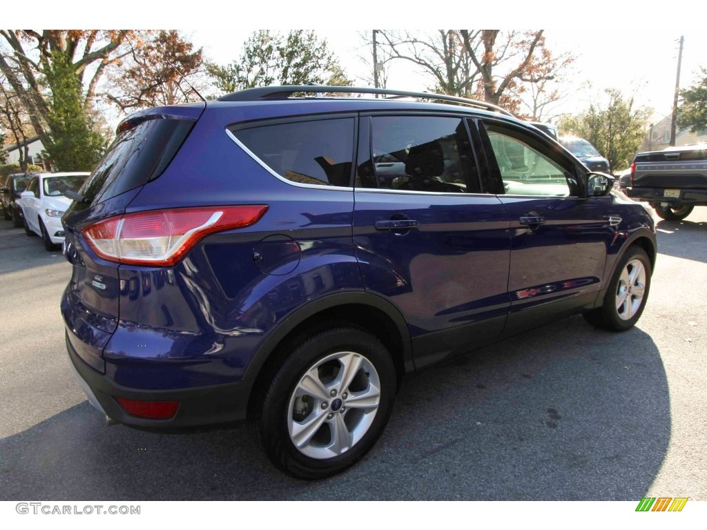 2013 Escape SE 1.6L EcoBoost 4WD - Deep Impact Blue Metallic / Charcoal Black photo #7