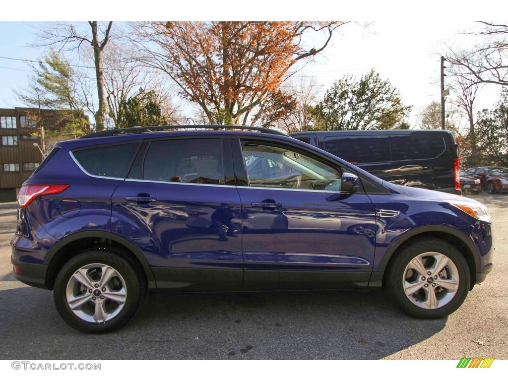 2013 Escape SE 1.6L EcoBoost 4WD - Deep Impact Blue Metallic / Charcoal Black photo #8