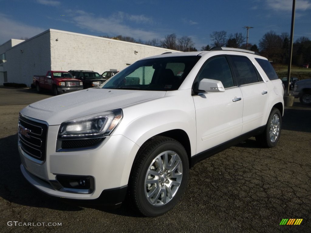 2016 Acadia SLT AWD - White Frost Tricoat / Ebony photo #1