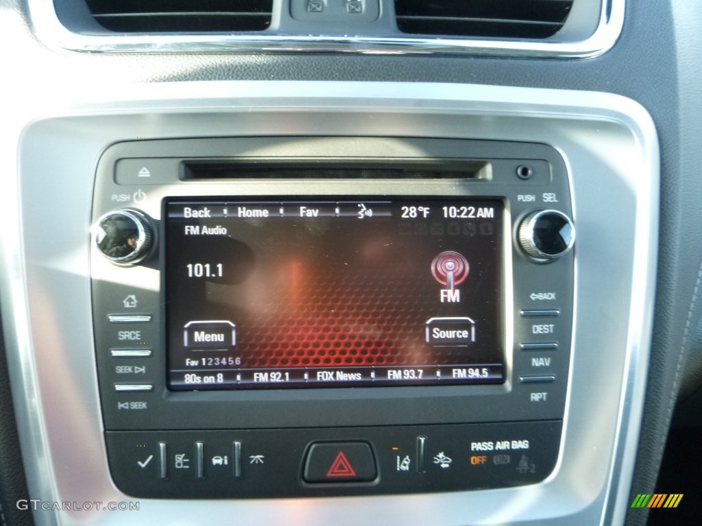 2016 Acadia SLT AWD - White Frost Tricoat / Ebony photo #18