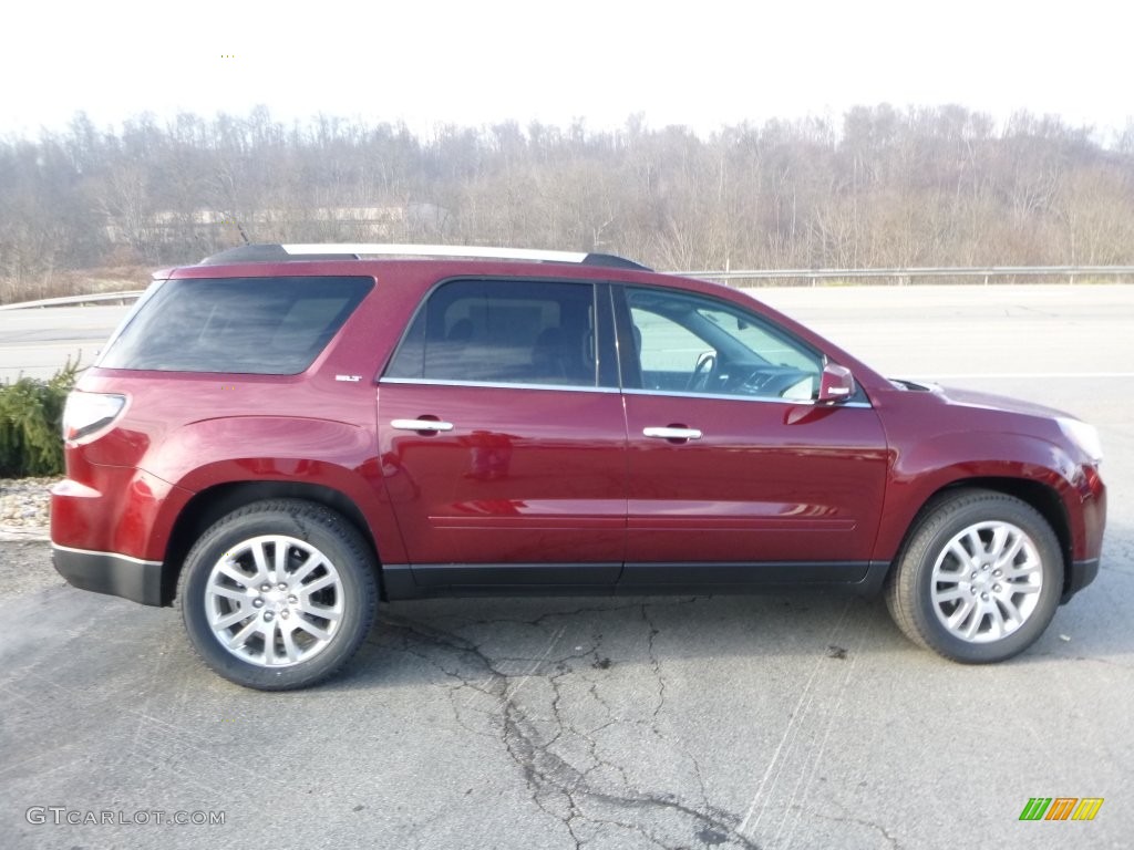 2016 Acadia SLT AWD - Crimson Red Tintcoat / Ebony photo #9