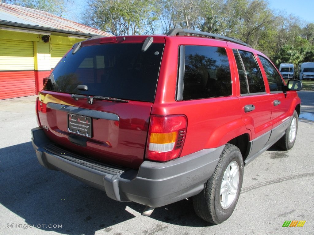 2004 Grand Cherokee Laredo - Inferno Red Pearl / Sandstone photo #3