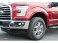 2016 Ruby Red Ford F150 XLT SuperCab 4x4  photo #2
