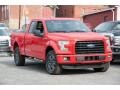 Race Red 2016 Ford F150 XLT SuperCab 4x4 Exterior
