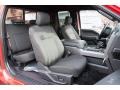 Black 2016 Ford F150 XLT SuperCab 4x4 Interior Color