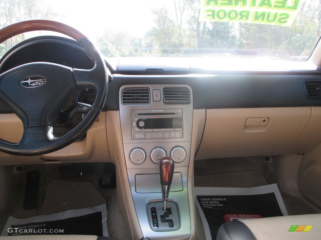 2006 Forester 2.5 X L.L.Bean Edition - Garnet Red Pearl / Desert Beige photo #11