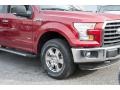 2016 Ruby Red Ford F150 XLT SuperCab 4x4  photo #2