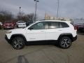 2016 Bright White Jeep Cherokee Trailhawk 4x4  photo #3