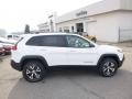 2016 Bright White Jeep Cherokee Trailhawk 4x4  photo #8