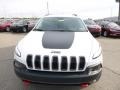 2016 Bright White Jeep Cherokee Trailhawk 4x4  photo #10