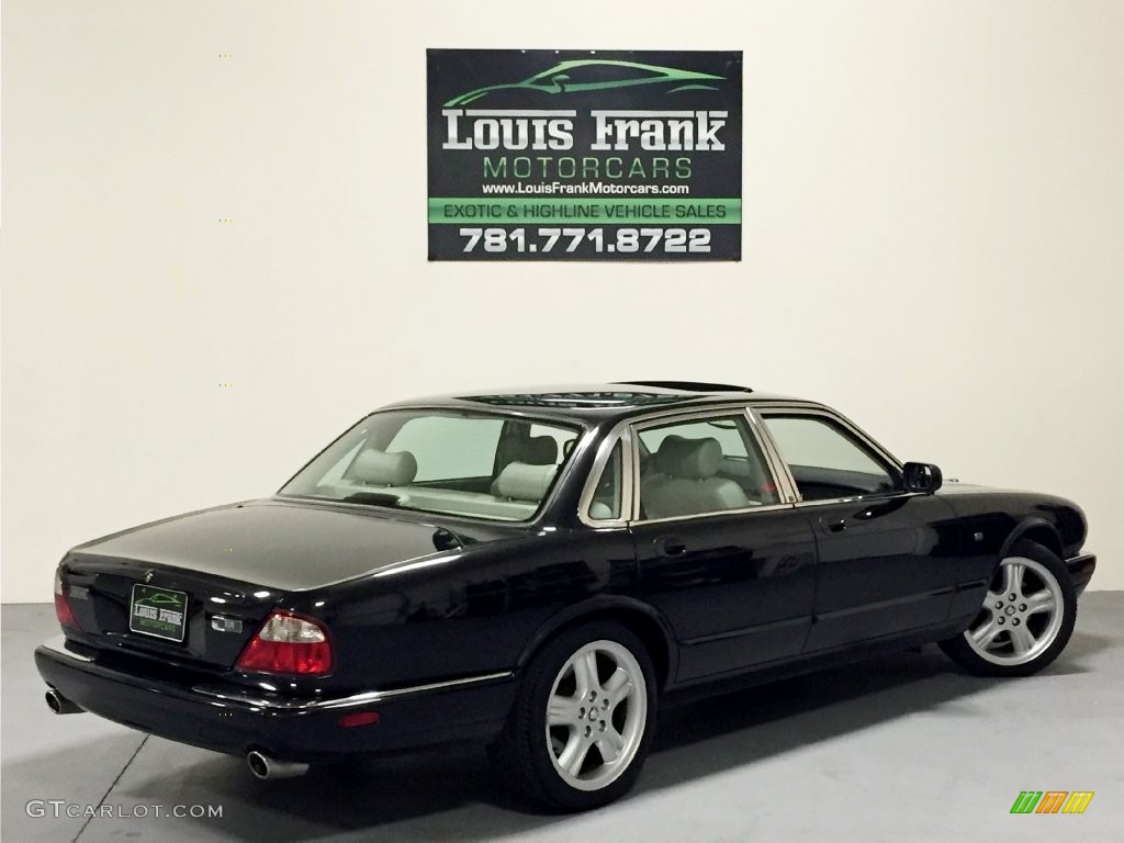 1998 XJ XJR - Anthracite Pearl / Ivory photo #5