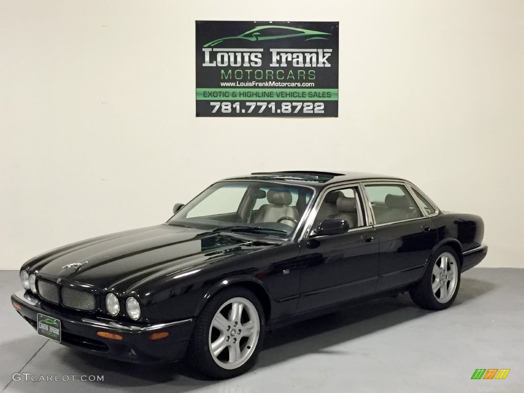 1998 XJ XJR - Anthracite Pearl / Ivory photo #20
