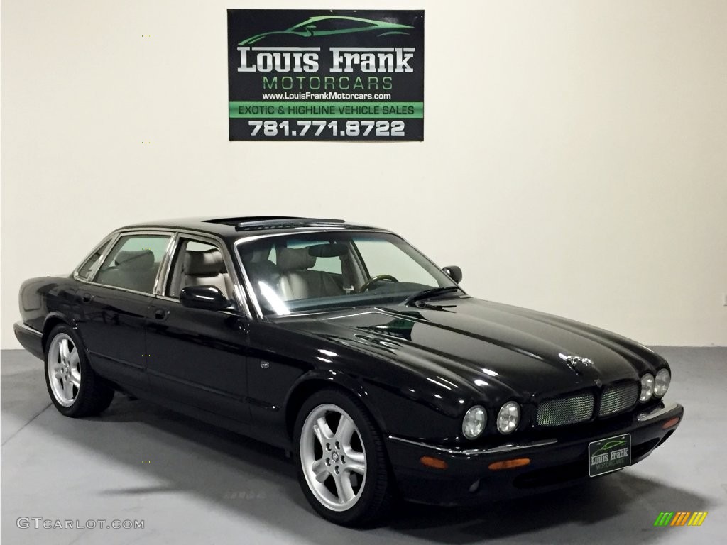 1998 XJ XJR - Anthracite Pearl / Ivory photo #21