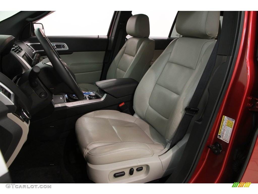 2012 Explorer Limited 4WD - Red Candy Metallic / Medium Light Stone photo #6