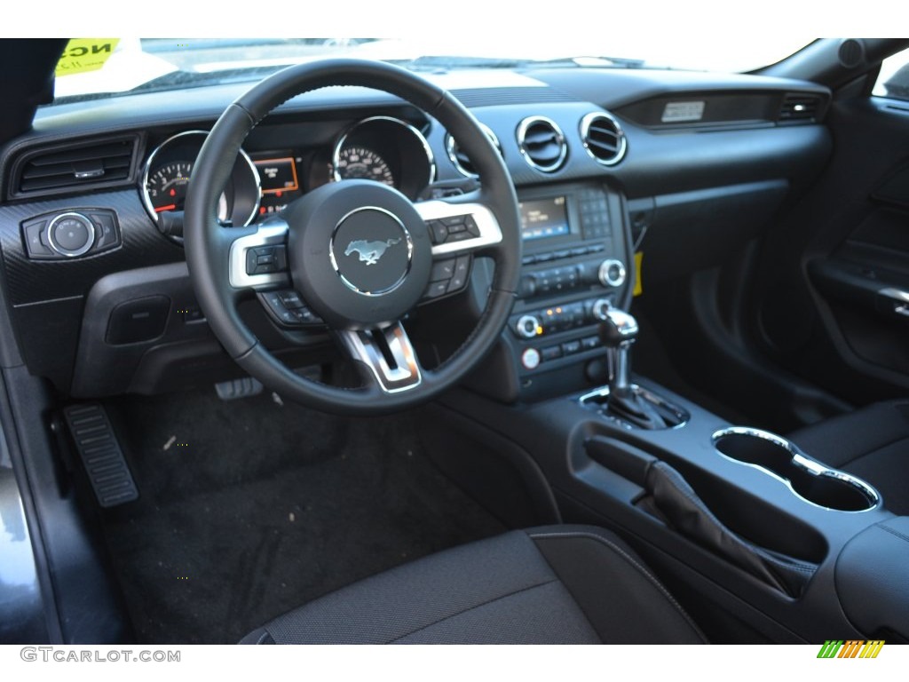 2016 Mustang V6 Coupe - Magnetic Metallic / Ebony photo #8