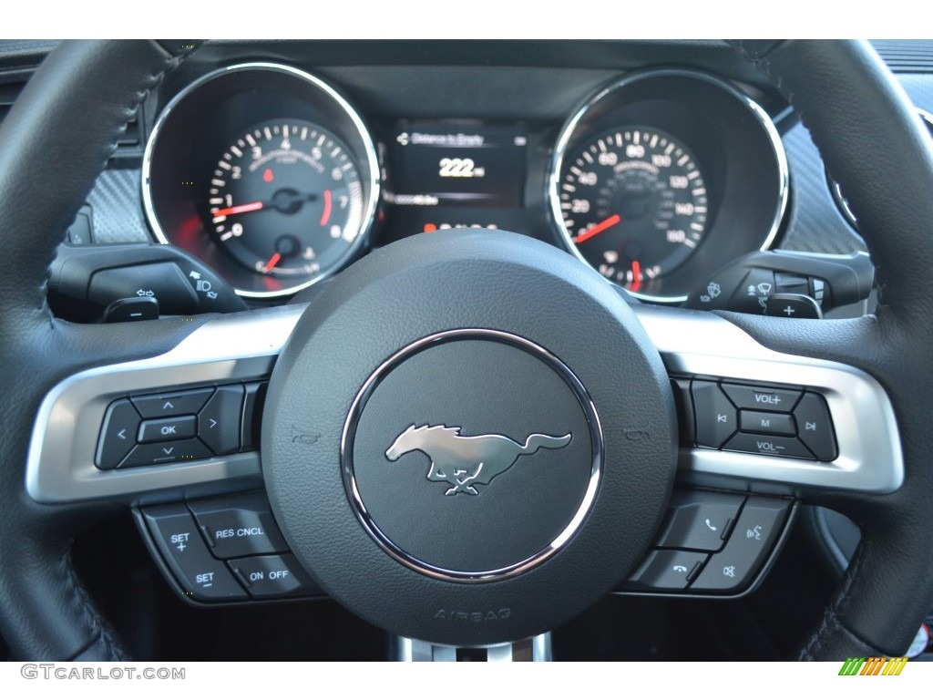 2016 Mustang V6 Coupe - Magnetic Metallic / Ebony photo #16