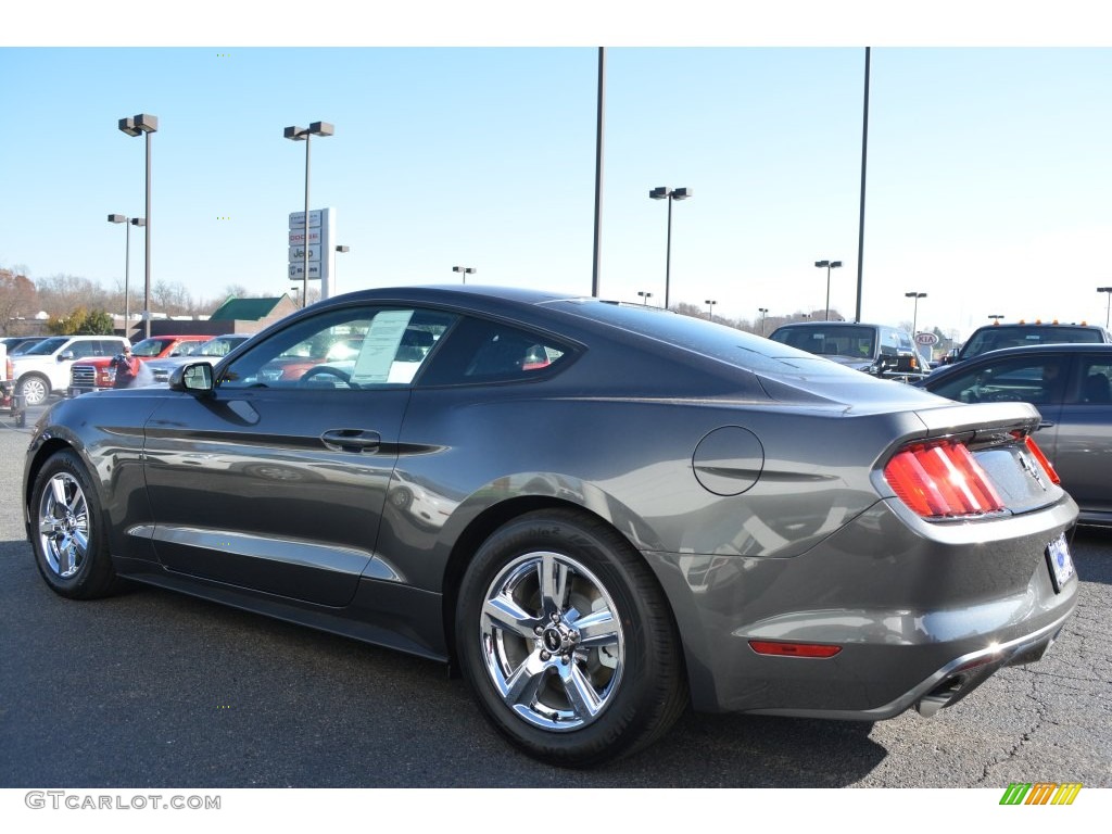 2016 Mustang V6 Coupe - Magnetic Metallic / Ebony photo #19