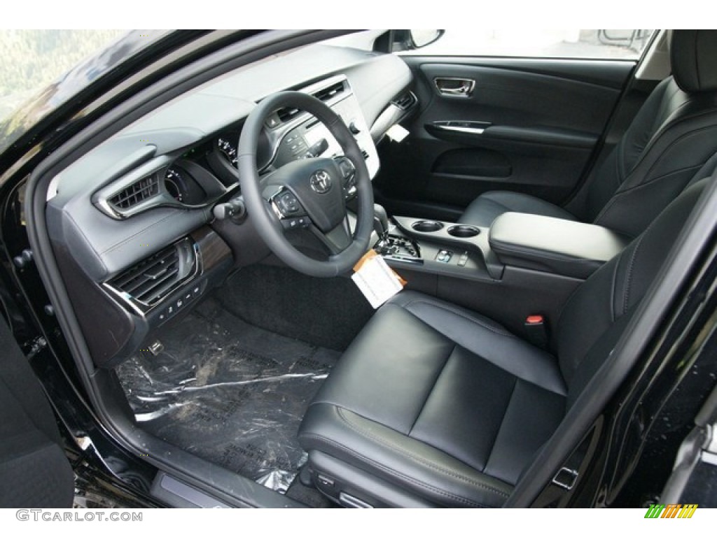 Black Interior 2016 Toyota Avalon Hybrid Limited Photo #109219195