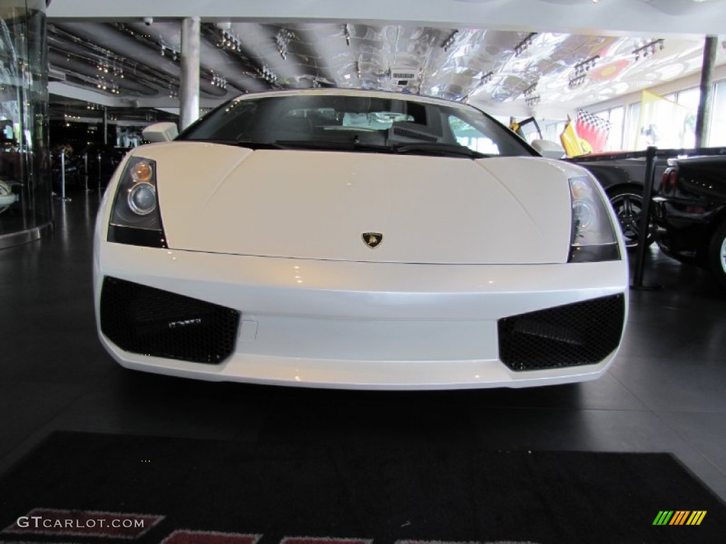 2007 Gallardo Spyder - Balloon White / Nero Perseus photo #41